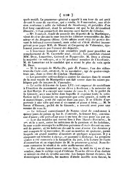 L'ami de la religion et du roi journal ecclesiastique, politique et litteraire