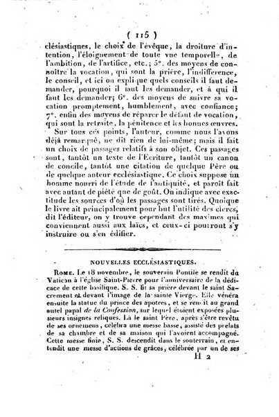 L'ami de la religion et du roi journal ecclesiastique, politique et litteraire