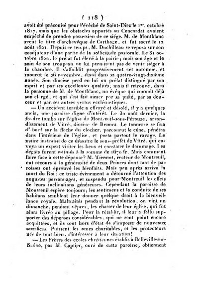 L'ami de la religion et du roi journal ecclesiastique, politique et litteraire