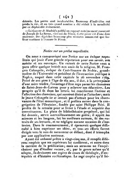 L'ami de la religion et du roi journal ecclesiastique, politique et litteraire