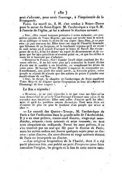 L'ami de la religion et du roi journal ecclesiastique, politique et litteraire