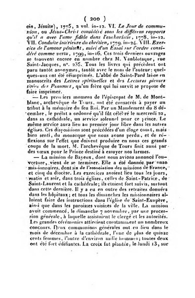 L'ami de la religion et du roi journal ecclesiastique, politique et litteraire