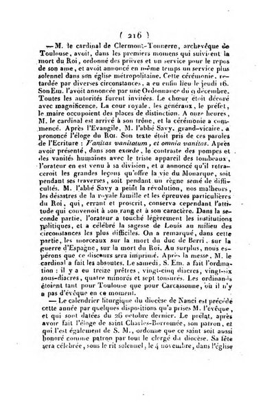 L'ami de la religion et du roi journal ecclesiastique, politique et litteraire