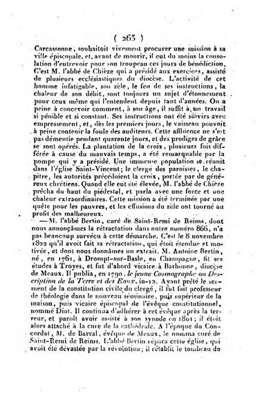 L'ami de la religion et du roi journal ecclesiastique, politique et litteraire