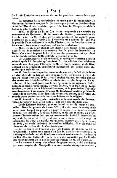 L'ami de la religion et du roi journal ecclesiastique, politique et litteraire