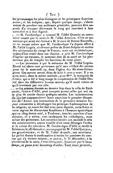 L'ami de la religion et du roi journal ecclesiastique, politique et litteraire