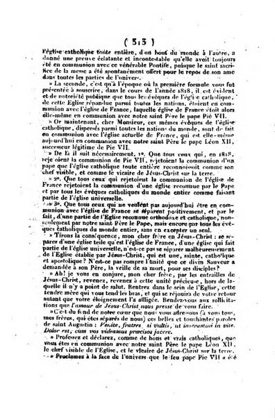 L'ami de la religion et du roi journal ecclesiastique, politique et litteraire