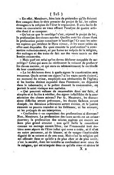 L'ami de la religion et du roi journal ecclesiastique, politique et litteraire