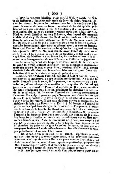 L'ami de la religion et du roi journal ecclesiastique, politique et litteraire