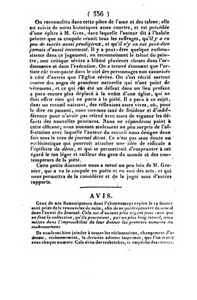 L'ami de la religion et du roi journal ecclesiastique, politique et litteraire