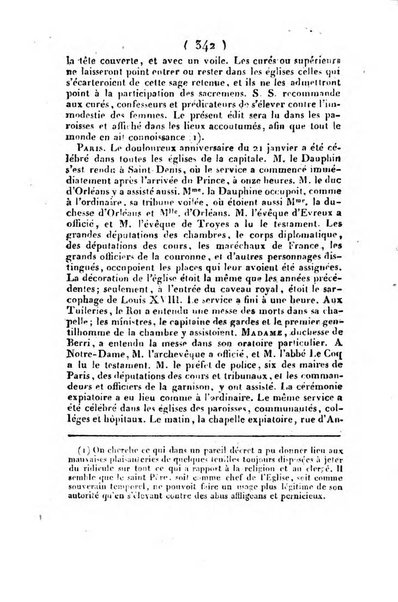 L'ami de la religion et du roi journal ecclesiastique, politique et litteraire