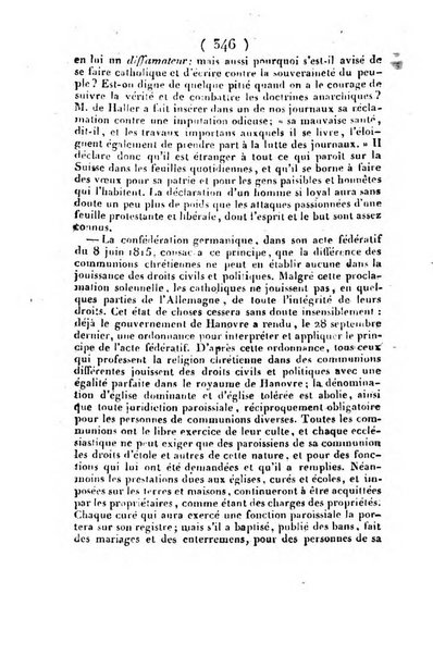 L'ami de la religion et du roi journal ecclesiastique, politique et litteraire