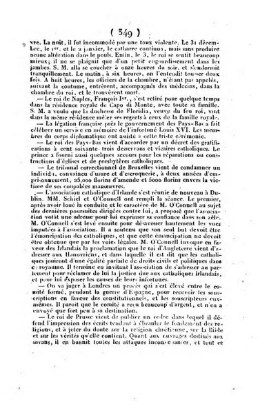 L'ami de la religion et du roi journal ecclesiastique, politique et litteraire