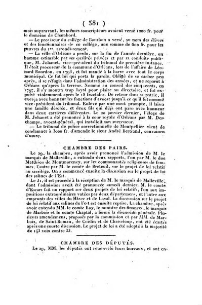 L'ami de la religion et du roi journal ecclesiastique, politique et litteraire