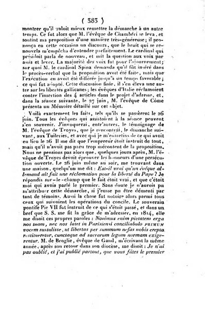 L'ami de la religion et du roi journal ecclesiastique, politique et litteraire