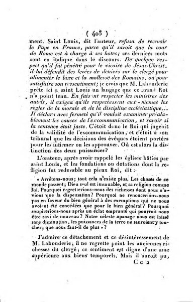 L'ami de la religion et du roi journal ecclesiastique, politique et litteraire