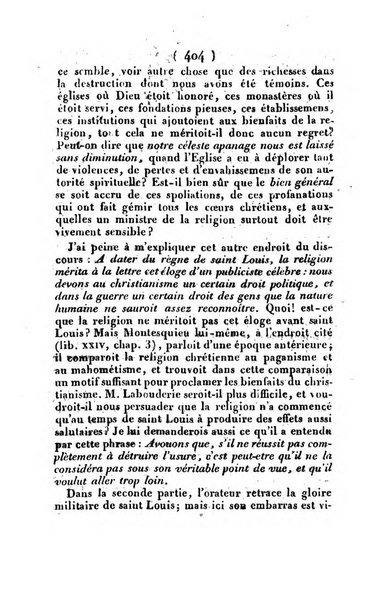 L'ami de la religion et du roi journal ecclesiastique, politique et litteraire