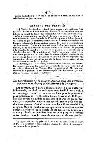 L'ami de la religion et du roi journal ecclesiastique, politique et litteraire