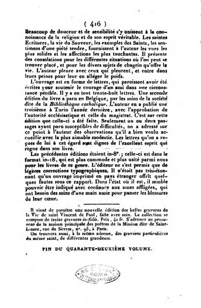 L'ami de la religion et du roi journal ecclesiastique, politique et litteraire