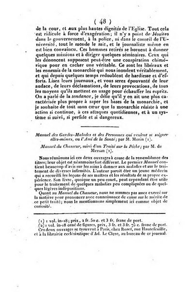 L'ami de la religion et du roi journal ecclesiastique, politique et litteraire