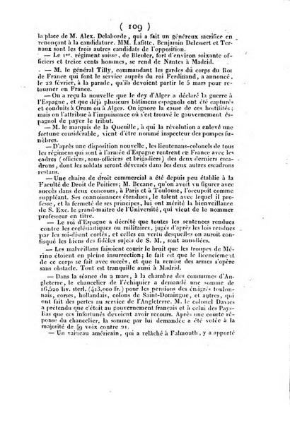 L'ami de la religion et du roi journal ecclesiastique, politique et litteraire