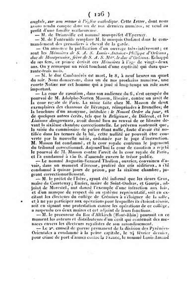 L'ami de la religion et du roi journal ecclesiastique, politique et litteraire