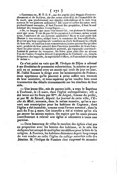 L'ami de la religion et du roi journal ecclesiastique, politique et litteraire