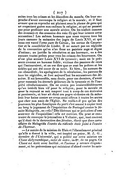 L'ami de la religion et du roi journal ecclesiastique, politique et litteraire