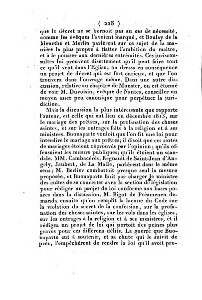 L'ami de la religion et du roi journal ecclesiastique, politique et litteraire