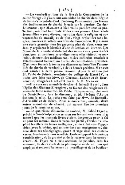 L'ami de la religion et du roi journal ecclesiastique, politique et litteraire