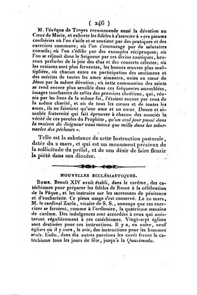 L'ami de la religion et du roi journal ecclesiastique, politique et litteraire