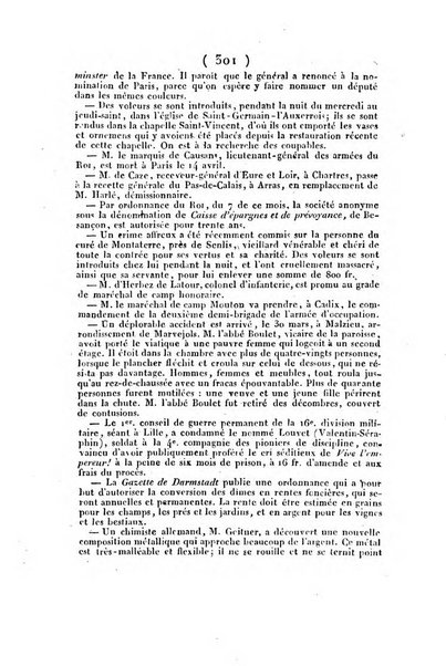 L'ami de la religion et du roi journal ecclesiastique, politique et litteraire