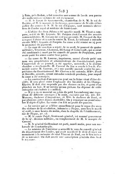 L'ami de la religion et du roi journal ecclesiastique, politique et litteraire