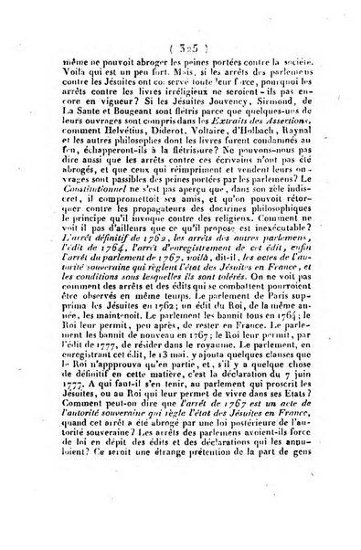 L'ami de la religion et du roi journal ecclesiastique, politique et litteraire