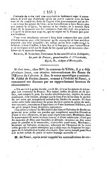 L'ami de la religion et du roi journal ecclesiastique, politique et litteraire