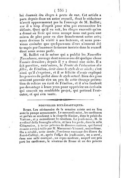 L'ami de la religion et du roi journal ecclesiastique, politique et litteraire