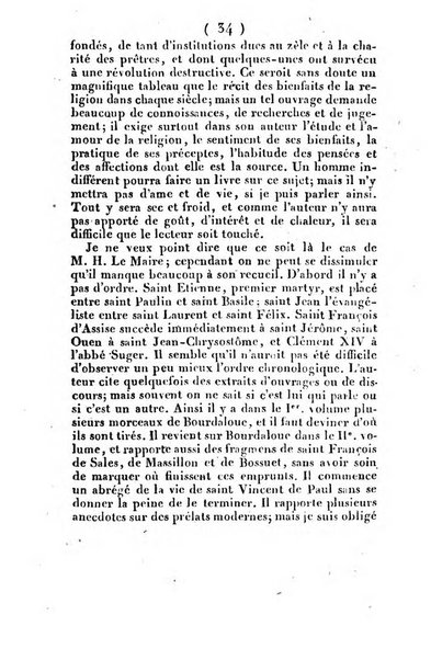 L'ami de la religion et du roi journal ecclesiastique, politique et litteraire