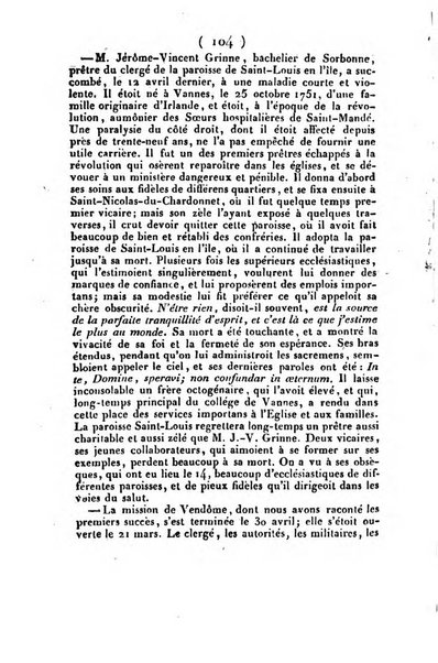 L'ami de la religion et du roi journal ecclesiastique, politique et litteraire