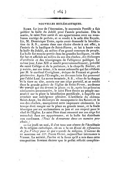 L'ami de la religion et du roi journal ecclesiastique, politique et litteraire