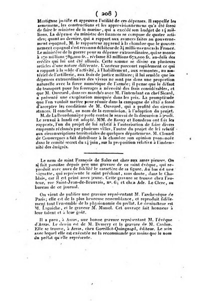 L'ami de la religion et du roi journal ecclesiastique, politique et litteraire