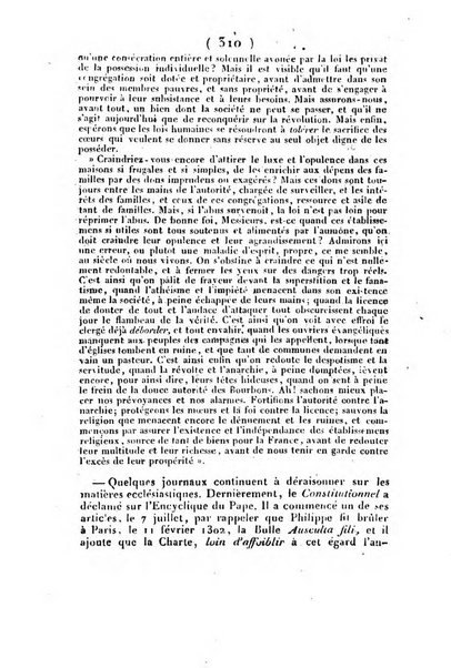 L'ami de la religion et du roi journal ecclesiastique, politique et litteraire