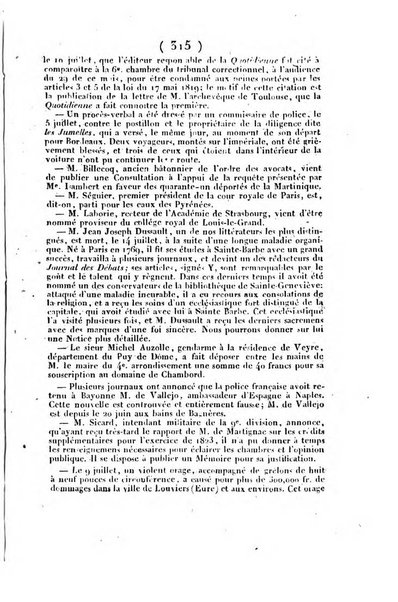 L'ami de la religion et du roi journal ecclesiastique, politique et litteraire