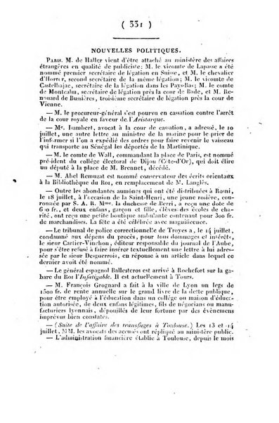 L'ami de la religion et du roi journal ecclesiastique, politique et litteraire