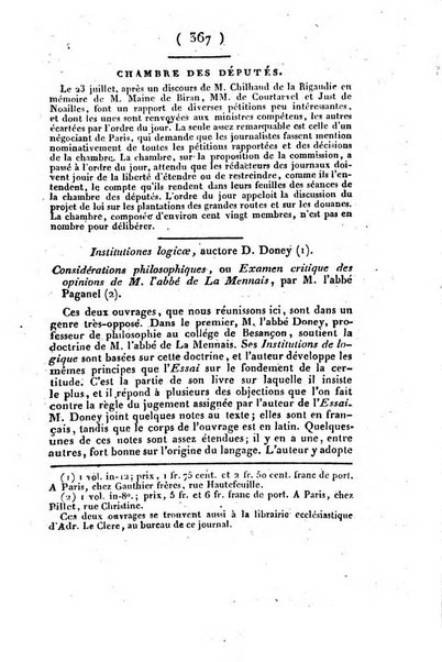 L'ami de la religion et du roi journal ecclesiastique, politique et litteraire