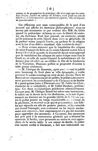 L'ami de la religion et du roi journal ecclesiastique, politique et litteraire