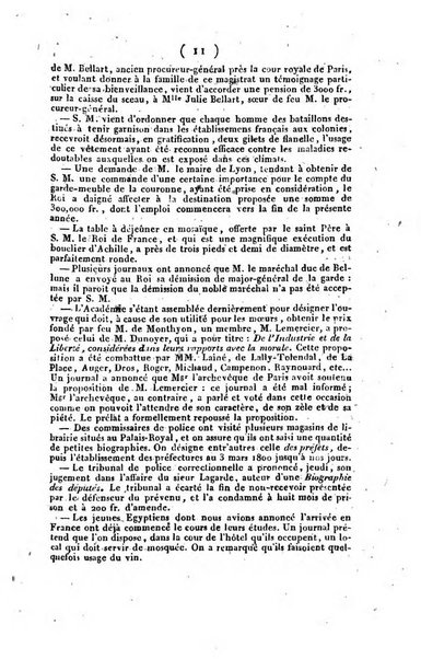 L'ami de la religion et du roi journal ecclesiastique, politique et litteraire