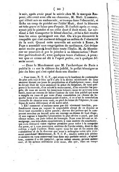 L'ami de la religion et du roi journal ecclesiastique, politique et litteraire