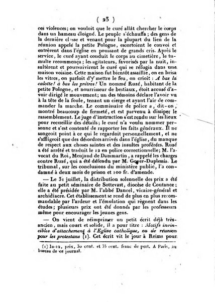 L'ami de la religion et du roi journal ecclesiastique, politique et litteraire