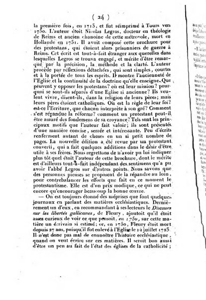 L'ami de la religion et du roi journal ecclesiastique, politique et litteraire