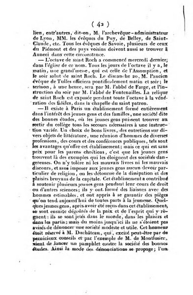 L'ami de la religion et du roi journal ecclesiastique, politique et litteraire